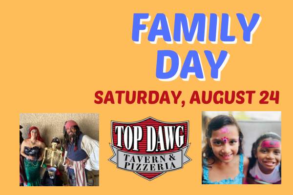 Family Day at Top Dawg Tavern
