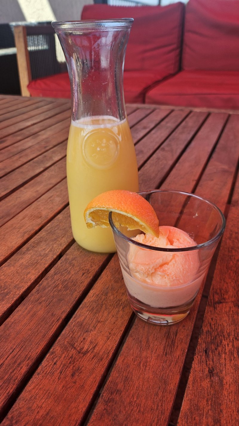 Orange Sherbert Mimosa