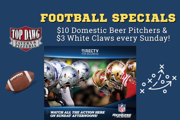 NFL Football every Sunday