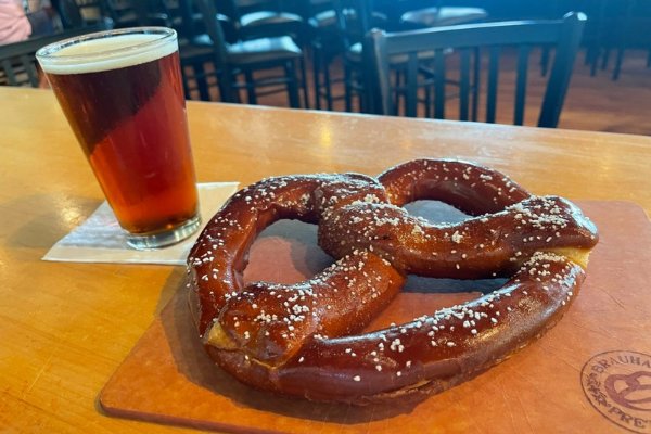 Pretzel and Beer