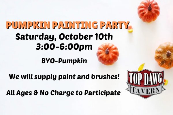 Pumpkin Painting Event