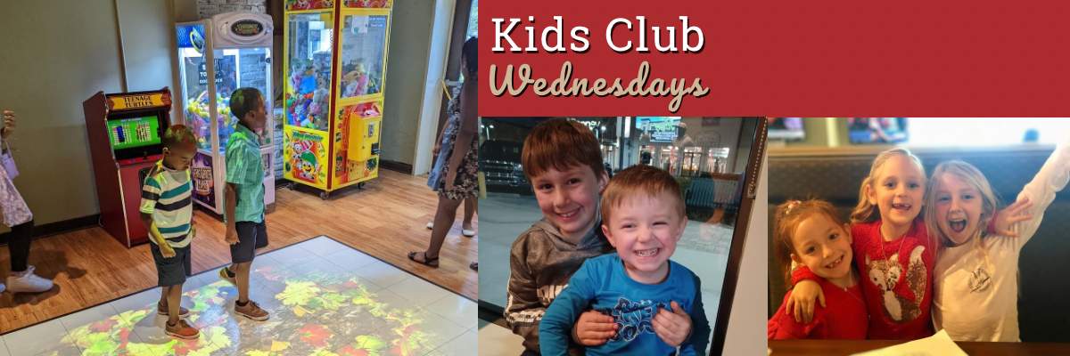 Kids Club every Wednedsay at Top Dawg Tavern