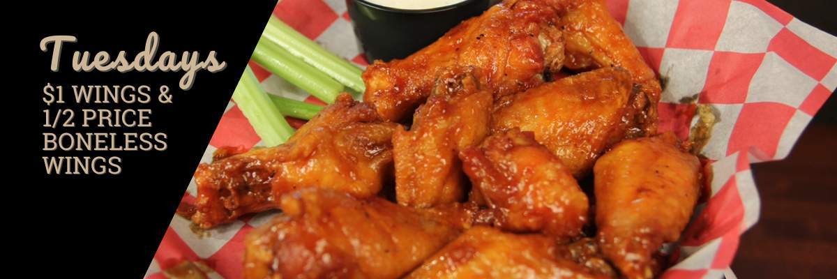 Tuesdays are for wings!